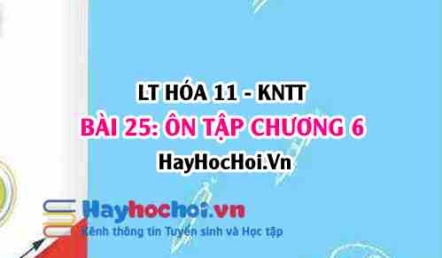 Ôn tập chương 6: Hợp chất Carbonyl, Carboxylic acid? Hóa 11 bài 25 KNTT (Kết nối tri thức)